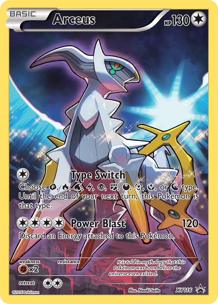 Carta Pokémon Arceus