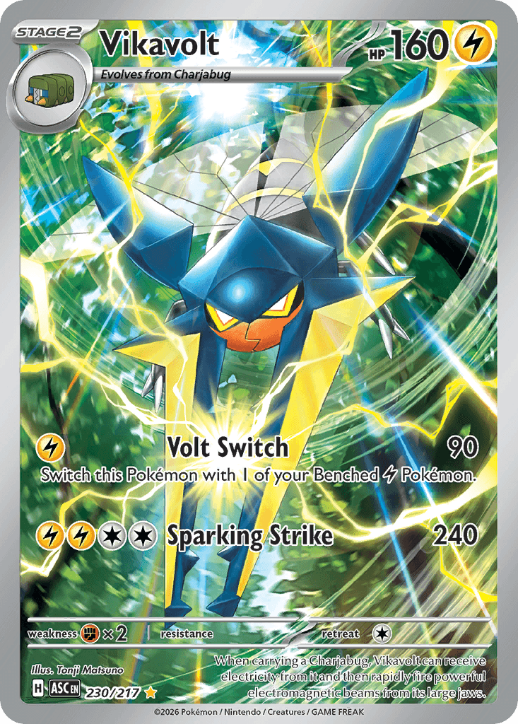 Carta Pokémon Vikavolt