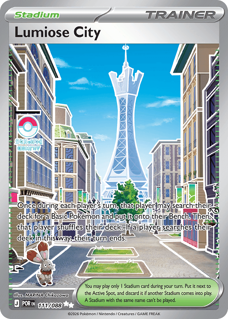 Carta Pokémon Lumiose City 111