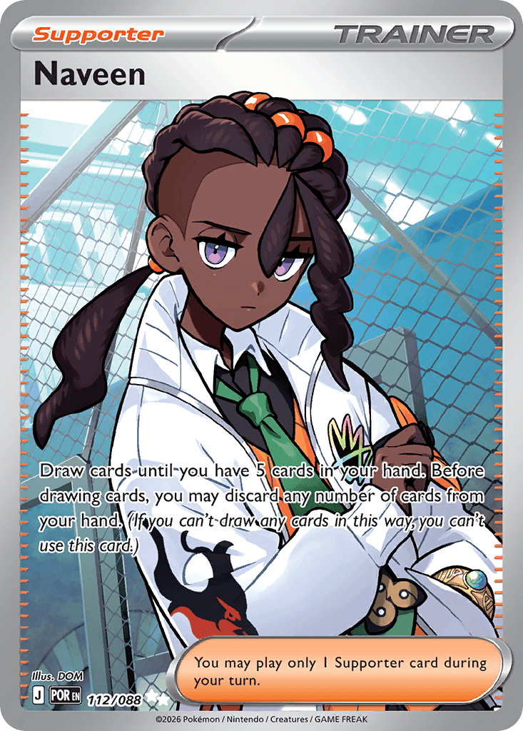 Carta Pokémon Naveen 112