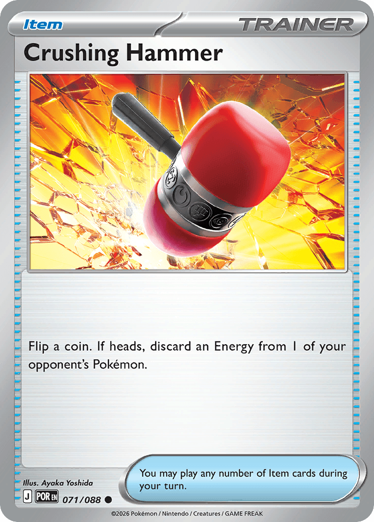 Carta Pokémon Crushing Hammer 71