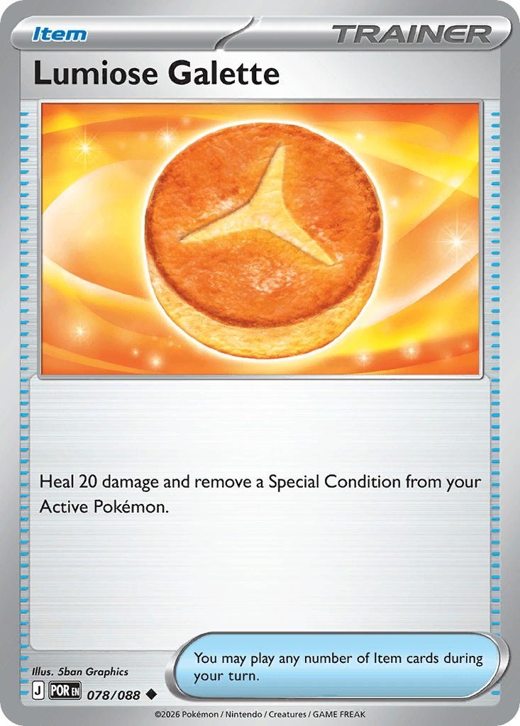Carta Pokémon Lumiose Galette 78