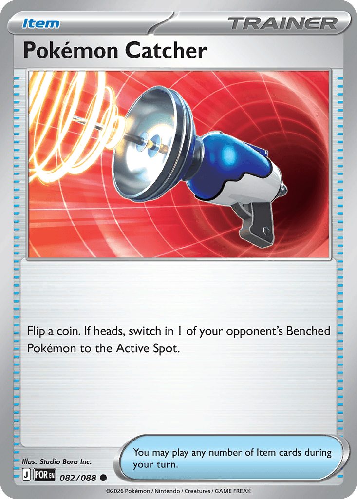 Carta Pokémon Pokémon Catcher 82
