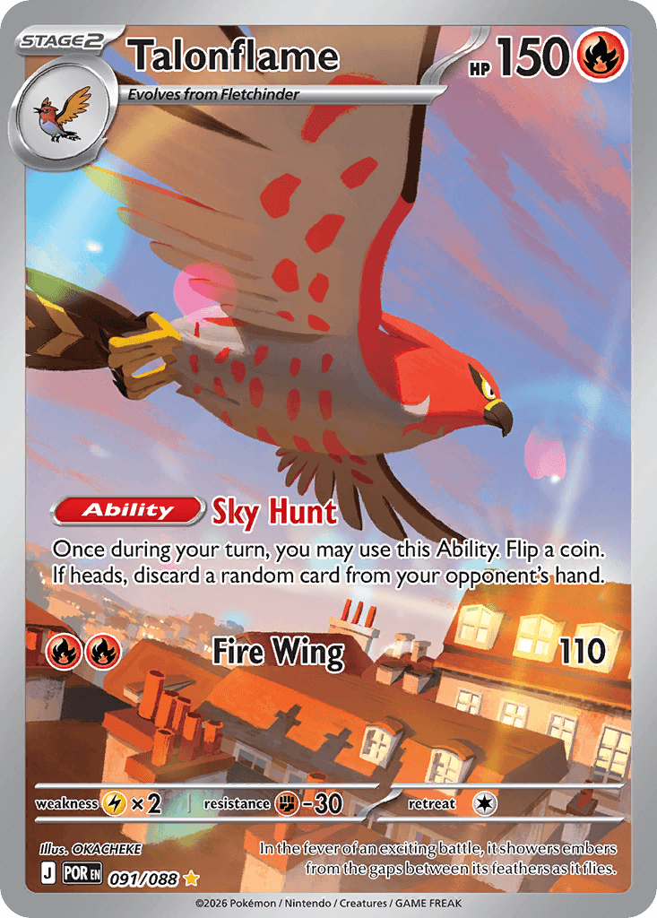 Carta Pokémon Talonflame