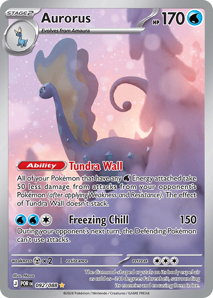 Carta Pokémon Aurorus