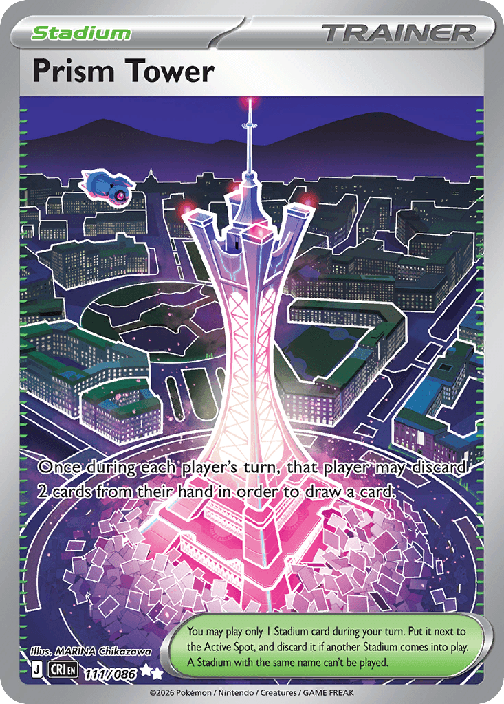 Carta Pokémon Prism Tower 111
