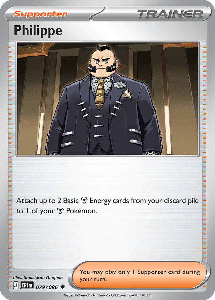 Carta Pokémon Philippe 79