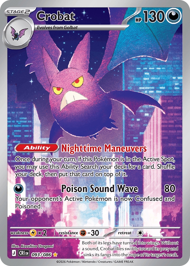 Carta Pokémon Crobat