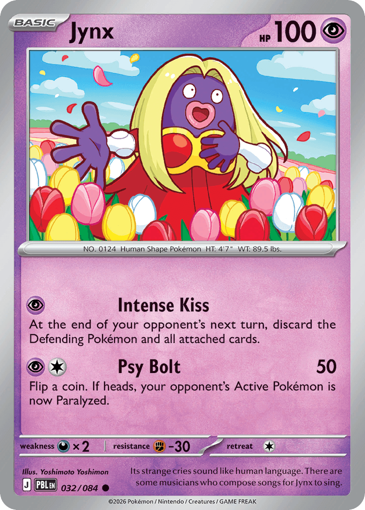 Carta Pokémon Jynx