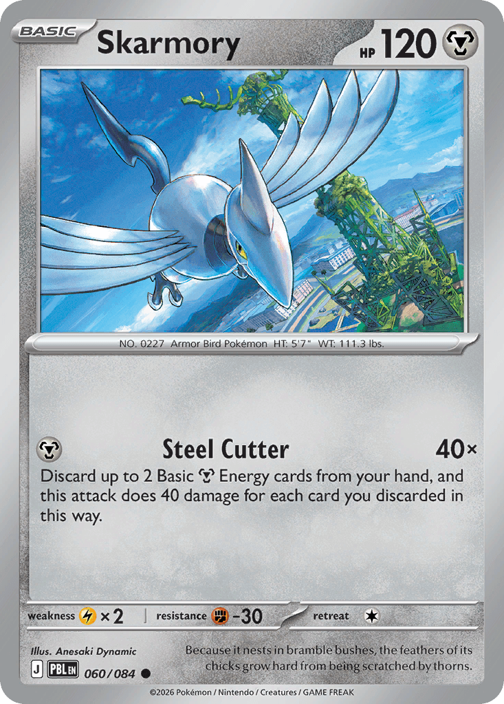 Carta Pokémon Skarmory 60