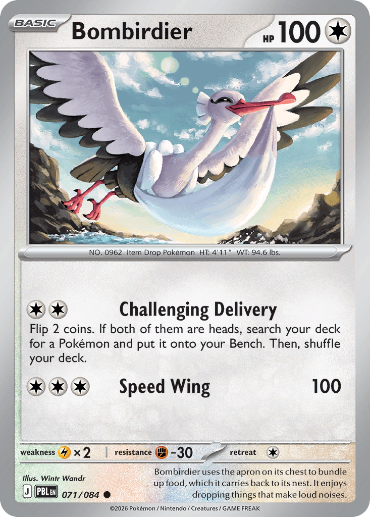 Carta Pokémon Bombirdier 71