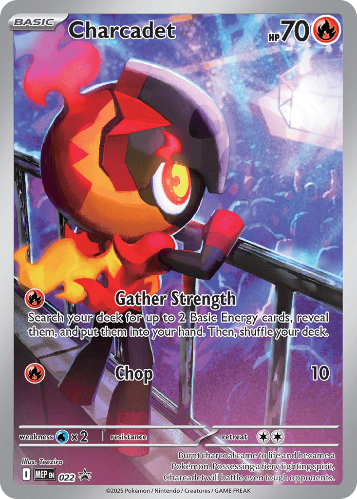 Carta Pokémon Charcadet 022