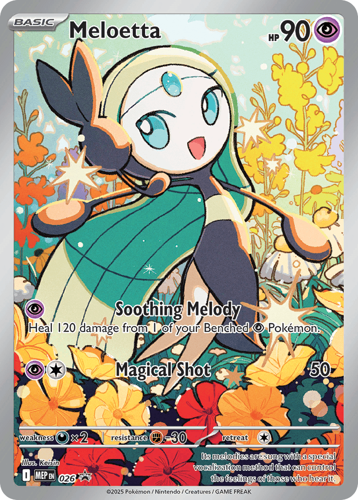 Carta Pokémon Meloetta 026