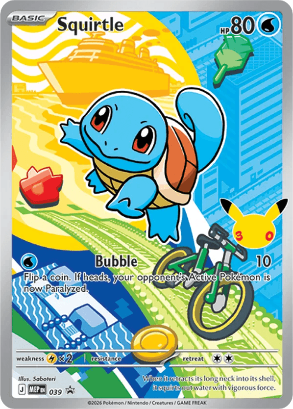 Carta Pokémon Squirtle