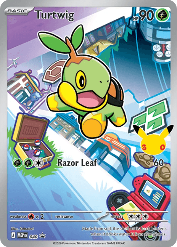 Carta Pokémon Turtwig 040