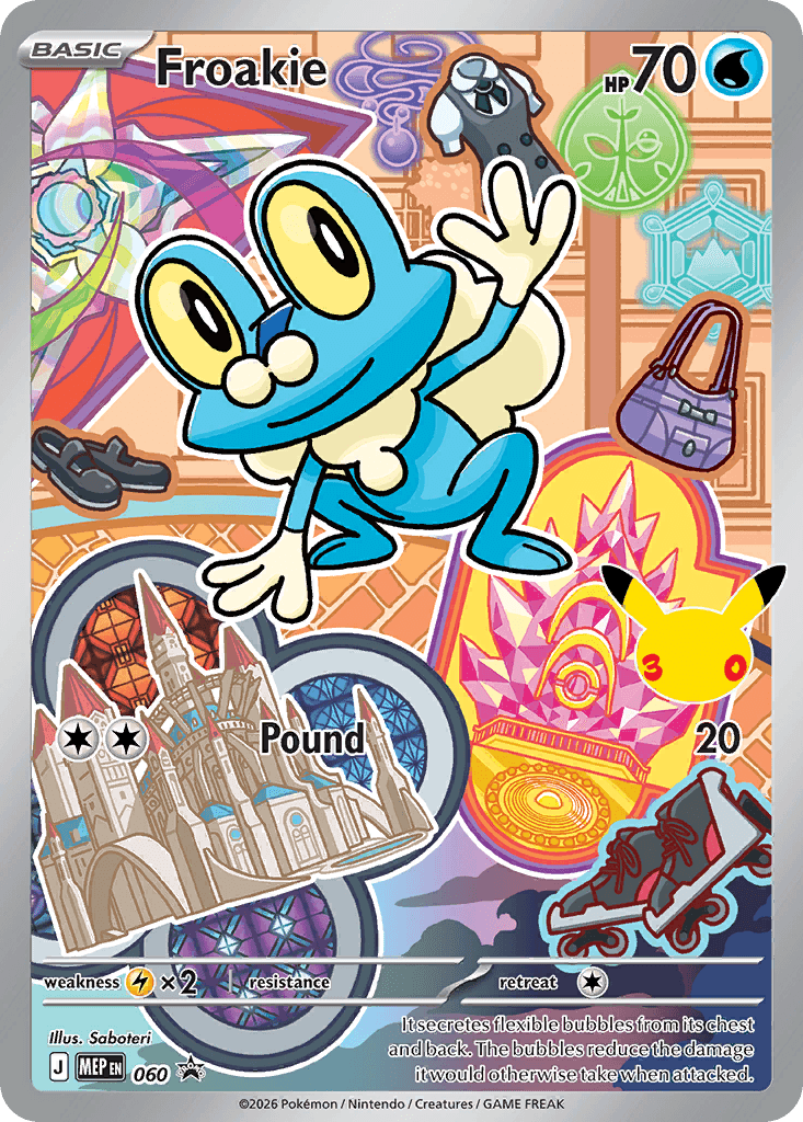 Carta Pokémon Froakie 060