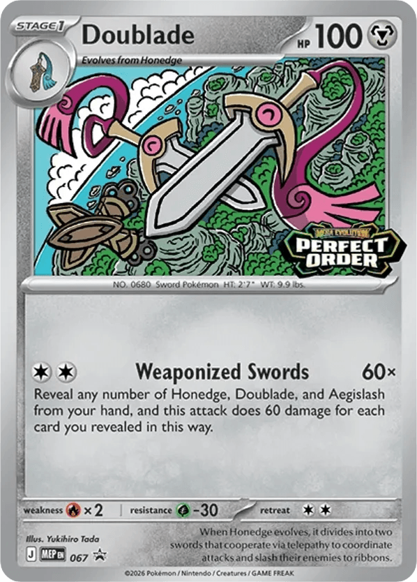 Carta Pokémon Doublade