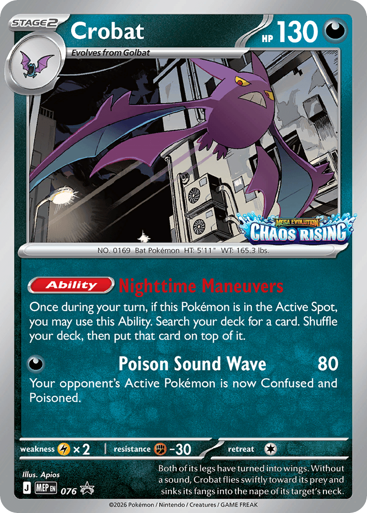 Carta Pokémon Crobat