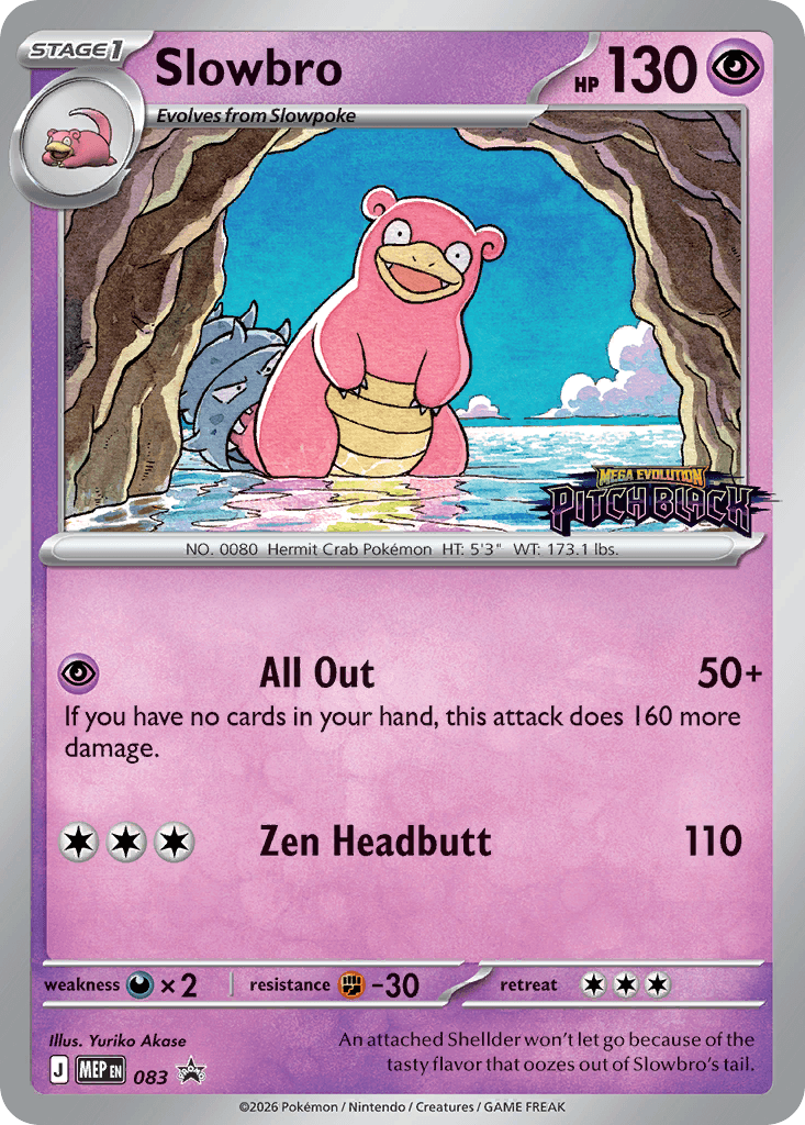 Carta Pokémon Slowbro