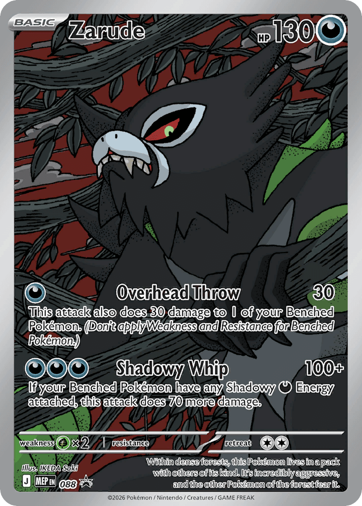 Carta Pokémon Zarude