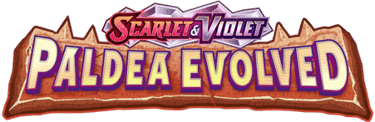 Logo de la expansión Paldea Evolved