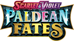 Logo de la expansión Paldean Fates