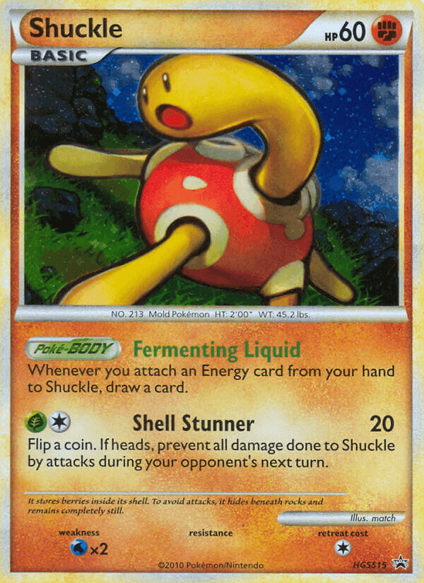 Carta Pokémon Shuckle HGSS15