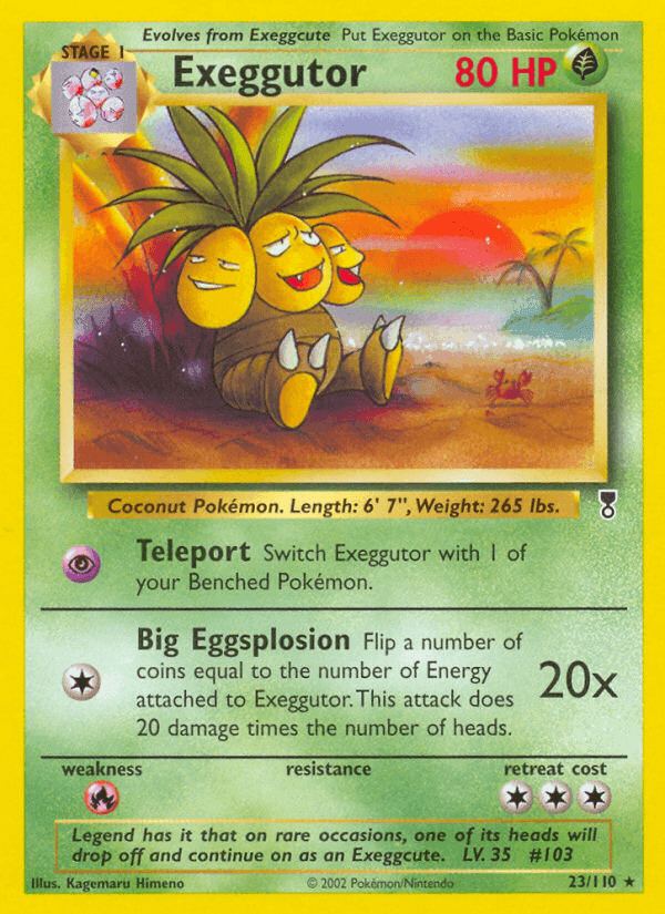 Carta Pokémon Exeggutor