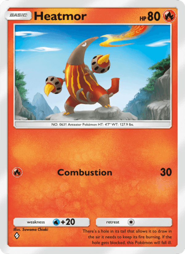 Carta Pokémon Heatmor 048