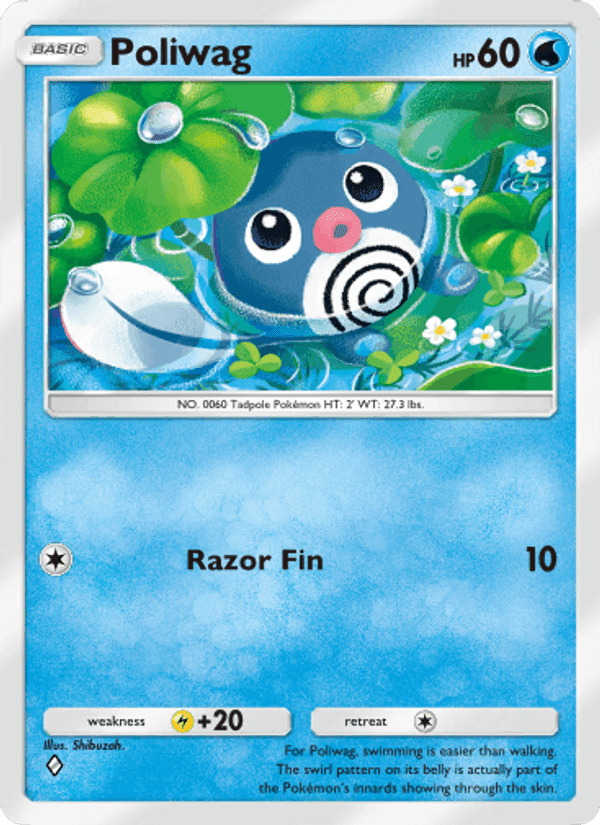 Carta Pokémon Poliwag 059