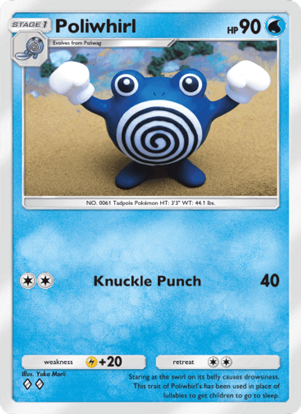 Carta Pokémon Poliwhirl 060