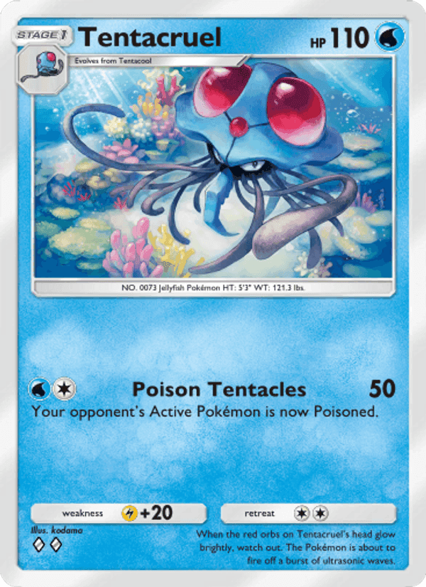 Carta Pokémon Tentacruel 063