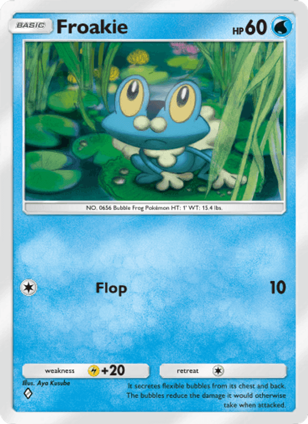 Carta Pokémon Froakie 087 de A1