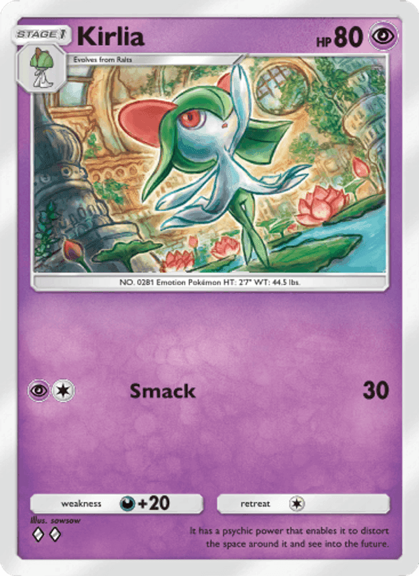 Carta Pokémon Kirlia 131