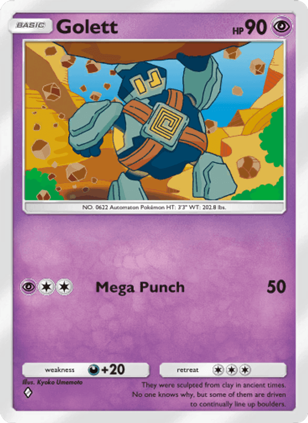 Carta Pokémon Golett 135