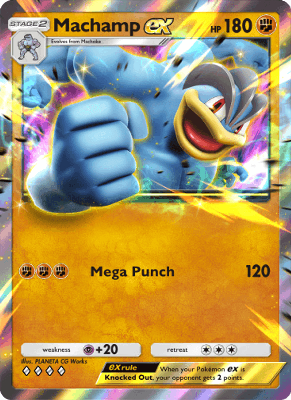 Carta Pokémon Machamp ex 146