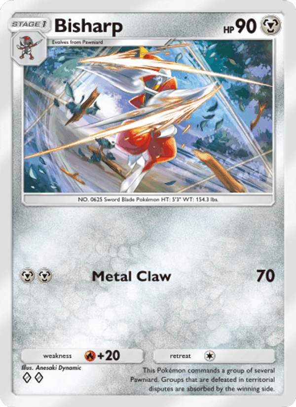 Carta Pokémon Bisharp 180