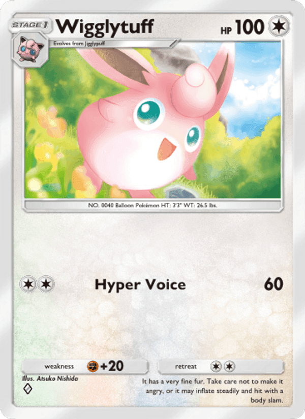 Carta Pokémon Wigglytuff 194