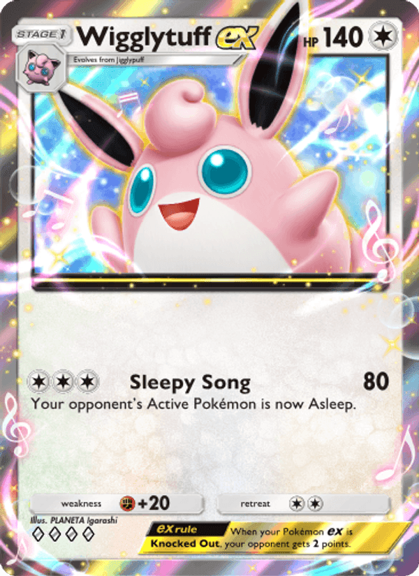 Carta Pokémon Wigglytuff ex 195