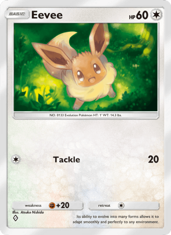 Carta Pokémon Eevee 206