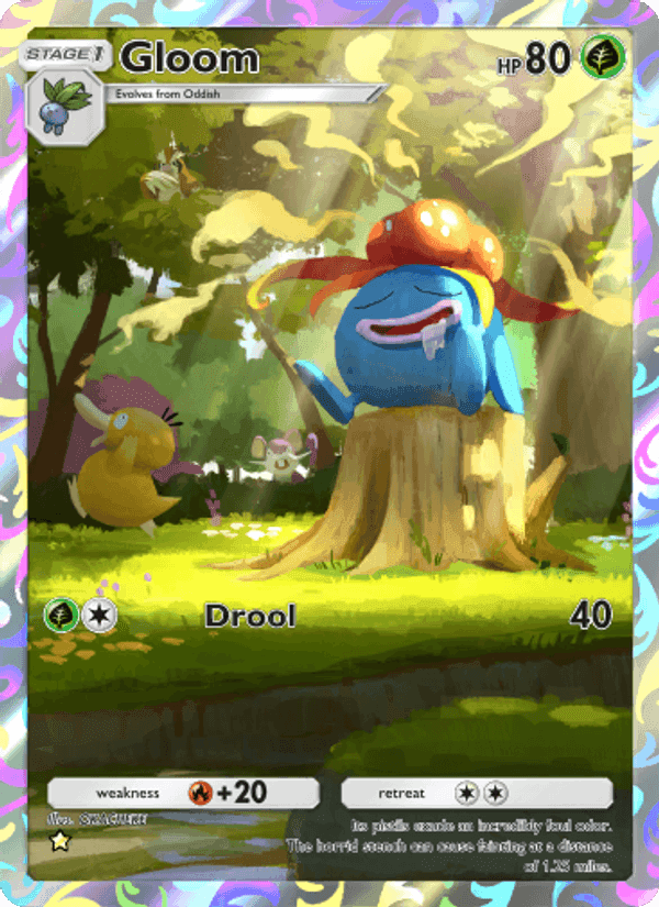 Carta Pokémon Gloom 228