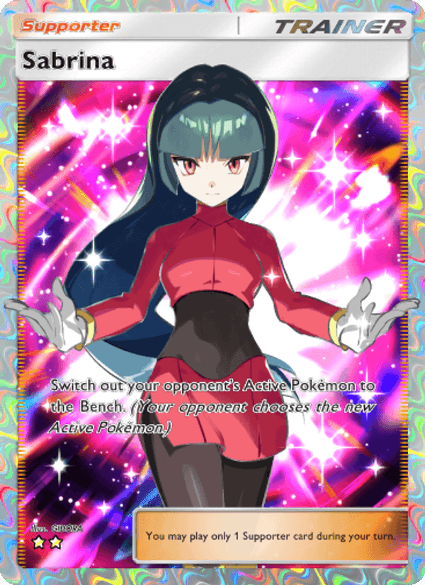 Carta Pokémon Sabrina 272 de A1