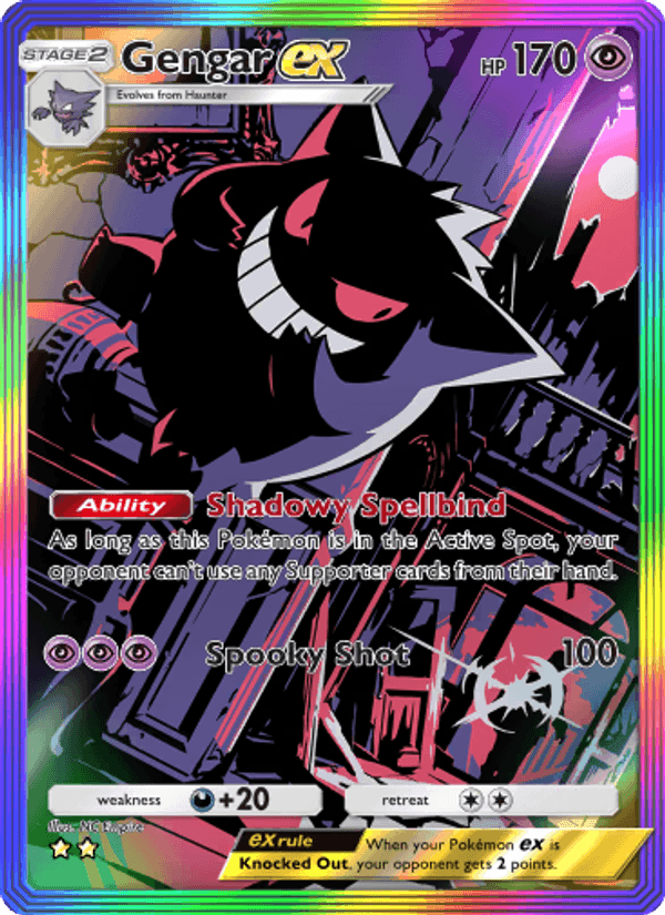 Carta Pokémon Gengar ex 277