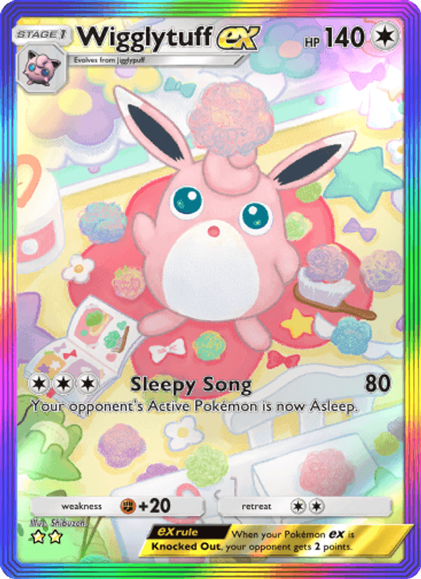Carta Pokémon Wigglytuff ex 279