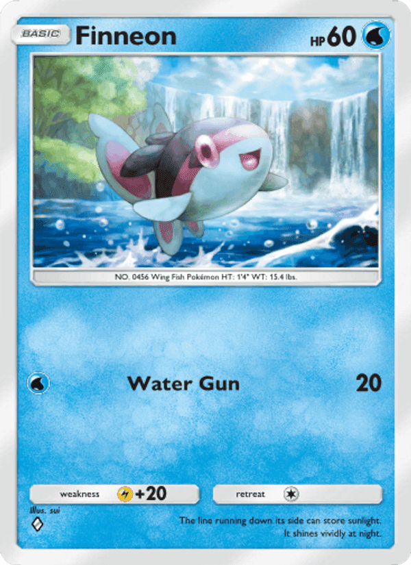 Carta Pokémon Finneon 020