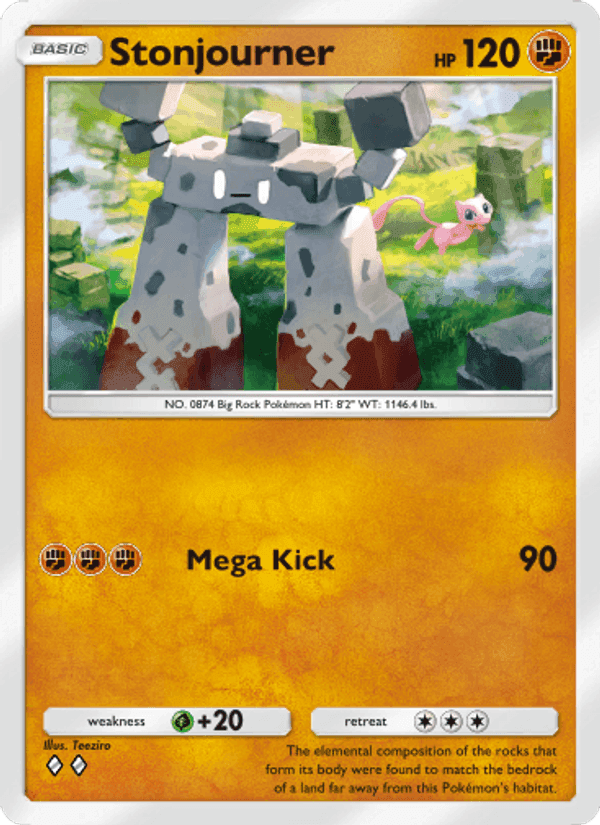 Carta Pokémon Stonjourner 048