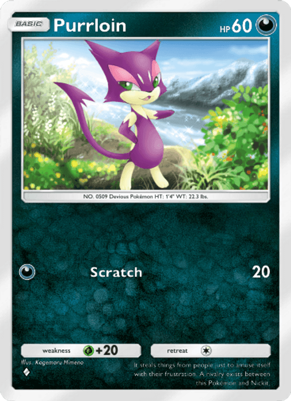 Carta Pokémon Purrloin 051