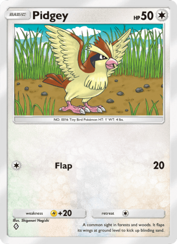 Carta Pokémon Pidgey 057