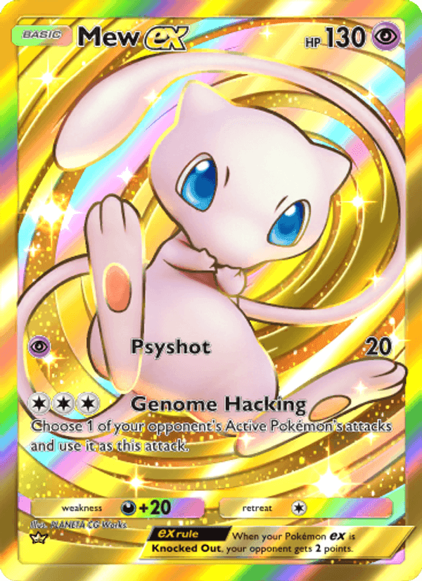 Carta Pokémon Mew ex 086