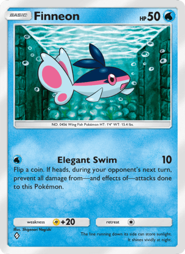 Carta Pokémon Finneon 042